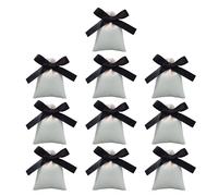 Ldbuejiaja 10pcs Velvets Velvets Sacchetto Gioielli Morbido Farfalla Nodo di Conservazione Per Accessori Per Elegante Sacchetto di Nodo Arco Gioielli Forniture, Taglia unica, come descritto