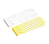 Ldbuejiaja 2 scale per esseri viventi utili con posizione regolabile per umidificazione sicura per esterni, giallo/bianco