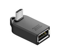 Ldbuejiaja Adattatore USB con MICR verso l'alto e verso il basso | Trasferimento dati veloce a 480 Mbps per unità esterne e tastiere di input con controllo del dispositivo