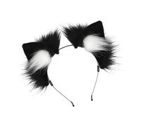 Ldbuejiaja Bellissimo accessorio per capelli con orecchie di animale da | Accessorio per capelli leggero e peloso, per feste in costume, spettacoli teatrali, divertimento per travestire i personaggi