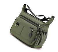 Ldbuejiaja Borse a mano da uomo, top Hobos, borsa a tracolla casual, Oxford, borsa a tracolla, multitasche, borsa da lavoro casual, Oxford, portafogli, Verde militare