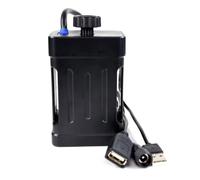 Ldbuejiaja Custodia compatta per batteria, portatile, 21700 camere, 21700, per illuminazione e ricarica, custodia rimovibile per batteria