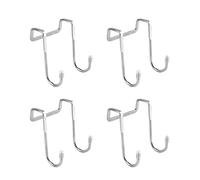 Ldbuejiaja Ganci a forma di S resistenti per appendere oggetti in ambienti umidi come cucine o bagni, salvaspazio