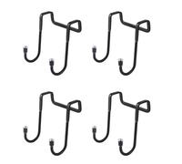 Ldbuejiaja Ganci a forma di S resistenti per appendere oggetti in ambienti umidi come cucine o bagni, salvaspazio