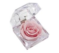 Ldbuejiaja La scatola espositore per rose offre una presentazione elegante e una conservazione sicura per i gioielli, Taglia unica, come descritto