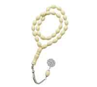 Ldbuejiaja Perline acriliche misbaha musulmane, texture liscia per la messa a fuoco, adorazione, alleviare lo stress, artigianato moderno, perline acriliche per culto musulmano