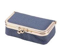 Ldbuejiaja Piccolo astuccio per gioielli in morbida pelle bovina, portatile, per accessori da matrimonio, anelli, collane e cosmetici, piccola borsa organizer per gioielli, Taglia unica, come