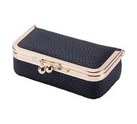 Ldbuejiaja Piccolo astuccio per gioielli in morbida pelle bovina, portatile, per accessori da matrimonio, anelli, collane e cosmetici, piccola borsa organizer per gioielli, Taglia unica, come