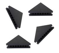 Ldbuejiaja Robusto, resistente agli urti, supporto per subwoofer, soundbar, pad anti-vibrazione per club, struttura in acrilico rinforzato, molle, ammortizzatori, cuscinetto antivibrazione basso per