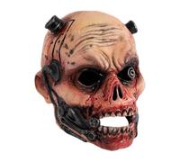 Ldbuejiaja Scary Walkings Dead Zombie Maschera per la testa, maschera da vampiro, horror, costume di Halloween, decorazione, scena per cosplay, spaventoso walkings Dead Zombie