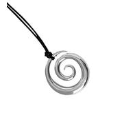 Ldbuejiaja Spirali Alla Moda Robusto Ciondolo In Metallo Collana Decorazione Per Trendsetter Che Un Accessori Unici Usare Quotidiano Spirale Modelli Gioielli Cerca