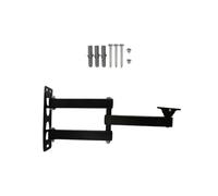 Ldbuejiaja Supporto di montaggio in metallo regolabile per il proiettore e la telecamera di sorveglianza con rotazione a 360 gradi 180 gradi basculante girevole in metallo per la fotocamera del