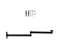 Ldbuejiaja Supporto di montaggio in metallo regolabile per il proiettore e la telecamera di sorveglianza con rotazione a 360 gradi 180 gradi basculante girevole in metallo per la fotocamera del