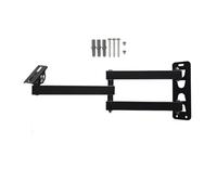 Ldbuejiaja Supporto di montaggio in metallo regolabile per il proiettore e la telecamera di sorveglianza con rotazione a 360 gradi 180 gradi basculante girevole in metallo per la fotocamera del