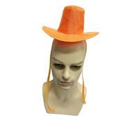 Ldbuejiaja Tesa alta e larga, cilindro a rete, cappello alto per abiti per eventi antichi e accessori per costumi storici, stile fotografico