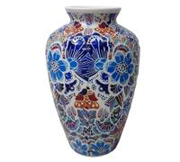 Ldbuejiaja Vasi puzzle 3D, vasi floreali unici, realizzati con 120 pezzi di puzzle curvi in plastica, vaso decorativo per composizioni floreali, arte unica e