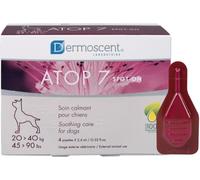 ldca sas Atop 7 Spot-On Dogs&Cats 20-40 Kg 4 Pipette X 2,4 Ml