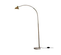 LDCBFTR Lampada da Terra ad Arco Lampada da Terra Lampada da Terra con Braccio Regolabile Vintage Idea Luminosa per Camera da Letto, Soggiorno o Ufficio (Forma : Lunga)