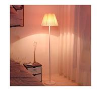 LDCBFTR Lampada da Terra con Paralume a Tamburo sospeso Unico Lampada da Terra Moderna con Interruttore a Pedale per Lampada da Lettura per Soggiorno in Camera da Letto da Ufficio (Colore : Pink)