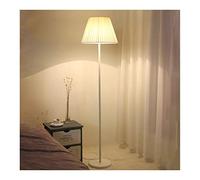 LDCBFTR Lampada da Terra con Paralume a Tamburo sospeso Unico Lampada da Terra Moderna con Interruttore a Pedale per la Lampada da Lettura del Soggiorno della Camera da Letto dell'ufficio (Colore :