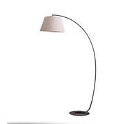 LDCBFTR Lampada da Terra, Lampada da Terra Moderna ad Arco Lampada da Lettura Lampada da Terra Verticale a LED in Tessuto Semplice per Sala da Lettura per Pianoforte