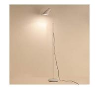 LDCBFTR Lampada da Terra, Lampade da Terra per Soggiorno Lampada da Terra a LED, Lampada da Lettura Regolabile dimmerabile per Lampada da Tavolo per Pianoforte da Cucito (Colore : Bianca)