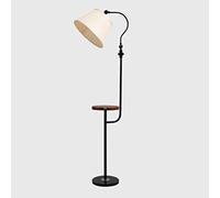 LDCBFTR Lampada da Terra Moderna, Lampada da Terra Multifunzionale con tavolino Ricaricabile e Lampada da Lettura con Telecomando a Regolazione Continua per Pianoforte da Camera da Letto