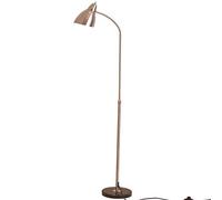 LDCBFTR Lampada da Terra Protezione per Gli Occhi Lettura Camera da Letto Comodino Studio Sala Studio Illuminazione Semplice per Soggiorno 160 cm (Colore : Warm, Dimensioni : 12W Telecomando)
