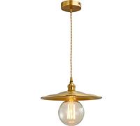 LDCBFTR Lampadario lampadario, lampadario Nordico a Testa Singola, Post-Moderno e Semplice elettro-elettro-spazzolatura della Sfera di Vetro in Rame personalità lampade Creative