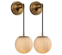 LDCBFTR Luce da Parete Lampada di Design Globale Lampada Luci in Ottone Altezza Monte Luce per Il Ristorante Vivente