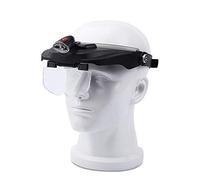 LDCBFTR Raccontenta HD Auricolare con Luce LED 1.2X 1.8X 2.5X 3.5X per i Professionisti degli Anziani Che leggono Libri per Orologi cellulari riparazioni HD INCOLAVENVE COMMODODODARY