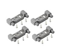 LDDIFHWW 4 Pezzi di Chiusure per Ante di Armadietti per, Leggere E Facili Da Installare.