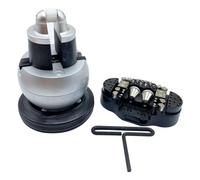 LDDIFHWW Gemstone Setting Morsa a Sfera Banco Incisione Blocco Rotante 360 Gradi Pinza Regolabile Fissaggio Pietre Diverse Accessori Fori Multipli Inserti Cono