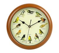 LDDIFHWW Orologio Da Parete con Uccellino, Rotondo, Moderno, Silenzioso, Sospeso, Che Scandisce Il Tempo, per L'ufficio, La Cucina E La Casa.