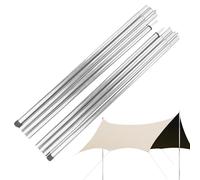 Ldduopp Barre per tende da sole, in metallo, resistenti alle intemperie, universali e portatili, per le vacanze, i viaggi, le strade all'aperto, il campeggio, le escursioni e i viaggi con lo zaino