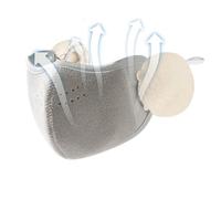 Ldduopp Copertura per il viso per la protezione dalla polvere - Protezione calda con paraorecchie - Copertura per il viso per ciclismo, per l'inverno e lo sci, sport sulla neve, trekking, pendolarismo