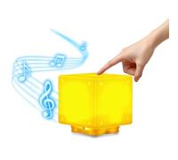 LDDYKZY Lampada di blocco di questionario di cartone animato, luce notturna di questionario con effetti sonori di gioco Adatto, luci notturne di luce 3D per bambini Regali decorazione