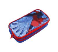 LDDYKZY Spider Astuccio Spider Personaggio per Bambini Quadrato Rettangolare Astuccio con Cerniera Astuccio per Matite Comics Hero Astuccio per Matite Ragazzo