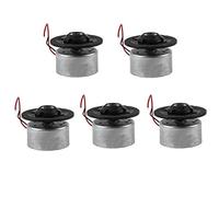 LDEXIN 3.0V Apparecchiature Elettriche 28mm Base Auto VCD DVD Micro Motor w Trayer Holder DVD Player Motore mandrino w Trayer Holder, 5pcs