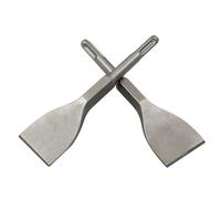 LDEXIN Scalpello piatto largo 4,9 cm con gambo SDS Plus, scalpello per muratura in calcestruzzo, lunghezza 150 mm, 2 pezzi