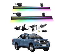 LDFREBCX Electric Running Boards Compatible for Nissan Rich 6 2022-2025 with Light, SUV, Off-Road & Pickup Trucks - Retractable Truck Steps & Nerf Bars