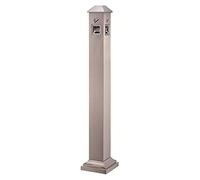 LDGSUPH Bidoni della spazzatura commerciali for esterni Posacenere da pavimento terra con colonna richiudibile moderna patio