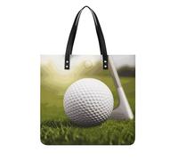 LDGSUPH Borsa a tracolla per palla da golf sportiva, in pelle PU, borsa per la spesa, leggera, alla moda, grande borsa a tracolla