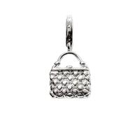 LDGSUPH Borsa Dangle Charm, 925 Ciondoli in Argento Si Adatta A Braccialetti E Collane della Catena del Serpente Europea, Regalo Romantico per La Moglie della Ragazza