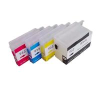 LDGSUPH Cartuccia d'inchiostro 2 set 4 pezzi 1 set 932 933 ricaricabile con chip compatibile con 932xl 933xl 6600 6100 6700 7110 7610 7612 7510 7512