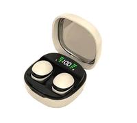 LDGSUPH Cuffie In Ear Auricolari da Sonno Bluetooth 5.3 Mini Senza Fili TWS Cuffie Chiamate HD Impermeabili True Wireless Earbuds(Skin)