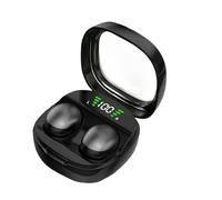 LDGSUPH Cuffie In Ear Auricolari da Sonno Bluetooth 5.3 Mini Senza Fili TWS Cuffie Chiamate HD Impermeabili True Wireless Earbuds(Black)