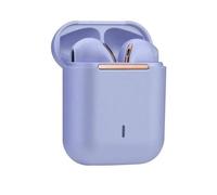 LDGSUPH Cuffie In Ear J18 Auricolari Stereo Senza Fili Pop Up 5.0 Mini Sport TWS Bluetooth True Wireless Earbuds(Purple)