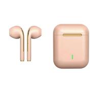 LDGSUPH Cuffie In Ear J18 Auricolari Stereo Senza Fili Pop Up 5.0 Mini Sport TWS Bluetooth True Wireless Earbuds(Pink)