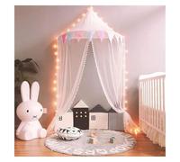 LDGSUPH Letto a baldacchino, zanzariera in pizzo con tenda di garza, da gioco pendente unico, biancheria letto for bambini che giocano a leggere la decorazione della stanza delle ragazze dei